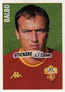 Sticker Abel Eduardo Balbo - Roma 2000-2001 n. 48 - Panini