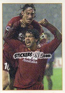Sticker Tommasi / Totti - Roma 2000-2001 n. 66 - Panini