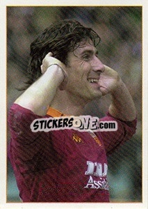 Sticker Delvecchio - Roma 2000-2001 n. 82 - Panini