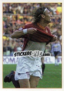 Sticker Totti - Roma 2000-2001 n. 86 - Panini