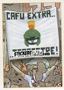 Sticker Cafu Extra... Terrestre! - Roma 2000-2001 n. 95 - Panini