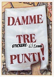 Sticker Damme tre punti! - Roma 2000-2001 n. 100 - Panini