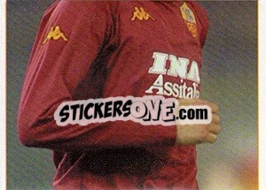 Sticker Marco Delvecchio (puzzle 2) - Roma 2000-2001 n. 113 - Panini