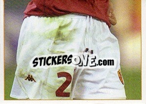 Sticker Marco Delvecchio (puzzle 3) - Roma 2000-2001 n. 114 - Panini