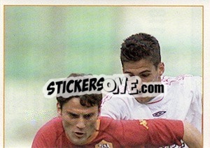 Sticker Vincenzo Montella (puzzle 1) - Roma 2000-2001 n. 118 - Panini