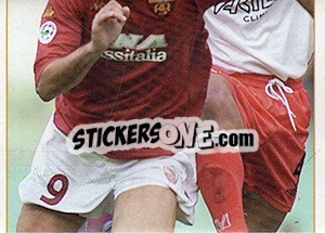 Sticker Vincenzo Montella (puzzle 2) - Roma 2000-2001 n. 119 - Panini