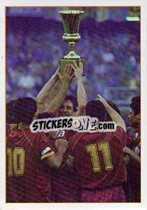 Figurina La Coppa Italia 1990-91 - Roma 2000-2001 n. 138 - Panini