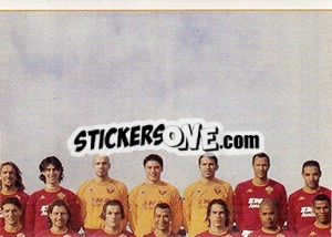 Sticker AS Roma 2000/2001 (puzzle 2) - Roma 2000-2001 n. 140 - Panini