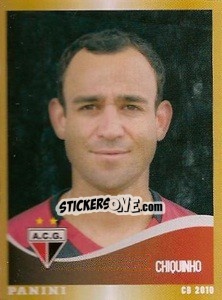 Sticker Chiquinho - Campeonato Brasileiro 2010 n. 14 - Panini