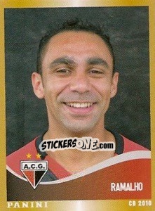 Sticker Ramalho - Campeonato Brasileiro 2010 n. 15 - Panini