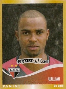 Sticker Willian - Campeonato Brasileiro 2010 n. 16 - Panini