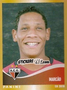 Figurina Marcao - Campeonato Brasileiro 2010 - Panini