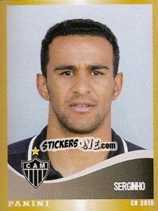 Sticker Serginho - Campeonato Brasileiro 2010 n. 24 - Panini