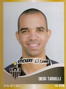 Sticker Diego Tardelli - Campeonato Brasileiro 2010 n. 28 - Panini