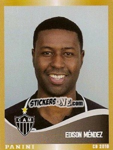 Sticker Edison Mendez - Campeonato Brasileiro 2010 - Panini