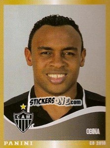 Sticker Obina - Campeonato Brasileiro 2010 n. 35 - Panini