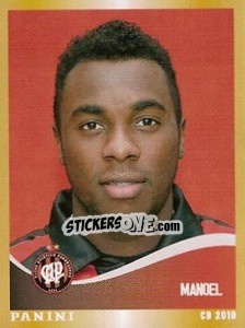 Sticker Manoel - Campeonato Brasileiro 2010 n. 40 - Panini