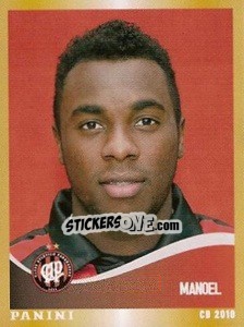 Sticker Manoel - Campeonato Brasileiro 2010 - Panini