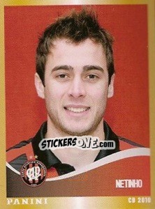 Sticker Netinho - Campeonato Brasileiro 2010 - Panini