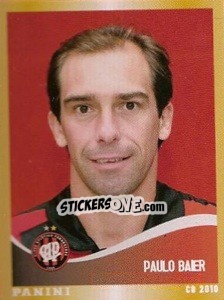 Cromo Paulo Baier - Campeonato Brasileiro 2010 - Panini