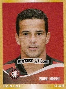 Sticker Bruno Mineiro - Campeonato Brasileiro 2010 - Panini