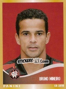 Figurina Bruno Mineiro - Campeonato Brasileiro 2010 - Panini