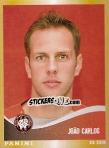 Sticker Joao Carlos - Campeonato Brasileiro 2010 n. 49 - Panini
