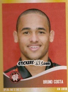 Sticker Bruno Costa - Campeonato Brasileiro 2010 n. 50 - Panini
