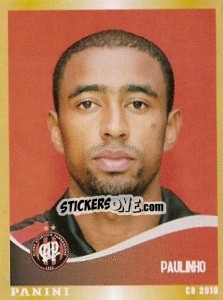 Sticker Paulinho - Campeonato Brasileiro 2010 - Panini