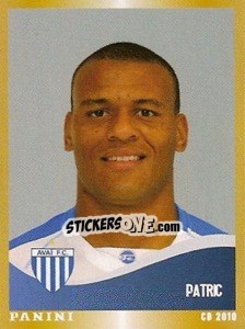 Sticker Patric - Campeonato Brasileiro 2010 n. 57 - Panini