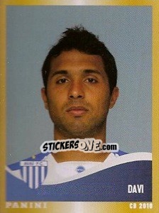 Sticker Davi - Campeonato Brasileiro 2010 n. 64 - Panini