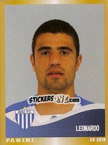 Cromo Leonardo - Campeonato Brasileiro 2010 n. 65 - Panini