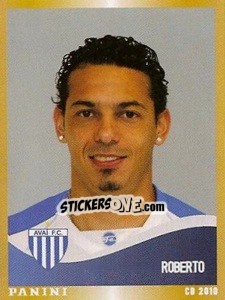 Figurina Roberto - Campeonato Brasileiro 2010 - Panini