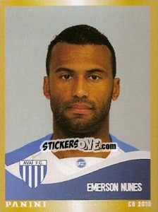 Cromo Emerson Nunes - Campeonato Brasileiro 2010 n. 67 - Panini