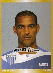 Cromo Batista - Campeonato Brasileiro 2010 - Panini