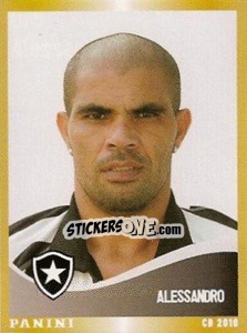 Cromo Alessandro - Campeonato Brasileiro 2010 n. 75 - Panini