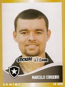 Cromo Marcelo Cordeiro - Campeonato Brasileiro 2010 n. 78 - Panini