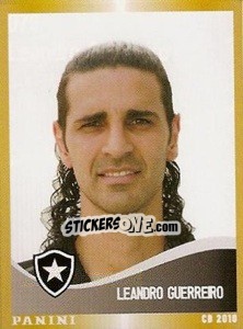 Cromo Leandro Guerreiro - Campeonato Brasileiro 2010 n. 79 - Panini