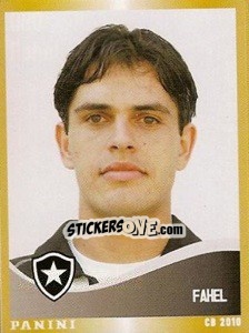 Sticker Fahel - Campeonato Brasileiro 2010 n. 80 - Panini