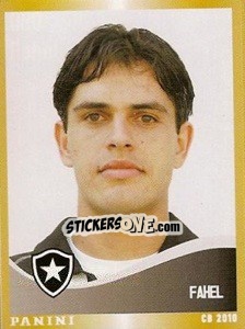 Sticker Fahel - Campeonato Brasileiro 2010 - Panini