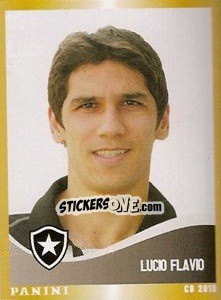 Cromo Lucio Flavio - Campeonato Brasileiro 2010 - Panini