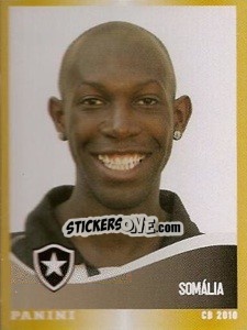 Cromo Somalia - Campeonato Brasileiro 2010 n. 86 - Panini