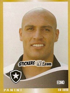 Cromo Edno - Campeonato Brasileiro 2010 - Panini