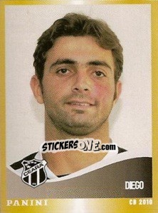 Cromo Diego - Campeonato Brasileiro 2010 n. 92 - Panini