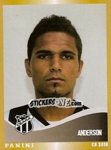 Cromo Anderson - Campeonato Brasileiro 2010 - Panini