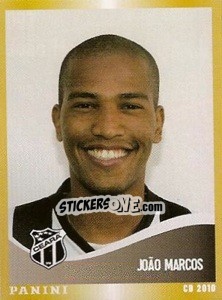 Figurina Joao Marcos - Campeonato Brasileiro 2010 - Panini