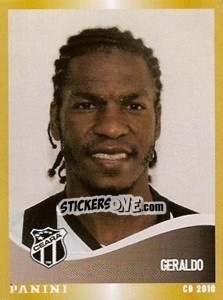 Cromo Geraldo - Campeonato Brasileiro 2010 - Panini