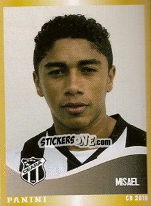 Figurina Misael - Campeonato Brasileiro 2010 - Panini