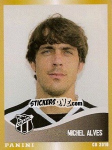Sticker Michel Alves - Campeonato Brasileiro 2010 - Panini