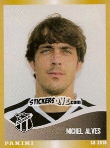 Figurina Michel Alves - Campeonato Brasileiro 2010 - Panini